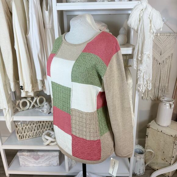 Alfred Dunner plus sz 1X spring winter sweater, classic, feminine, #4076 - Picture 5 of 10